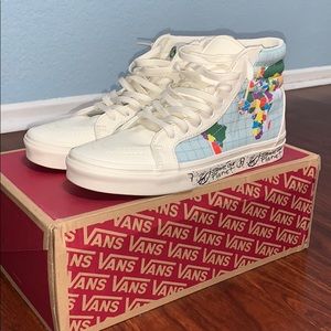 vans save our planet sk8 hi’s